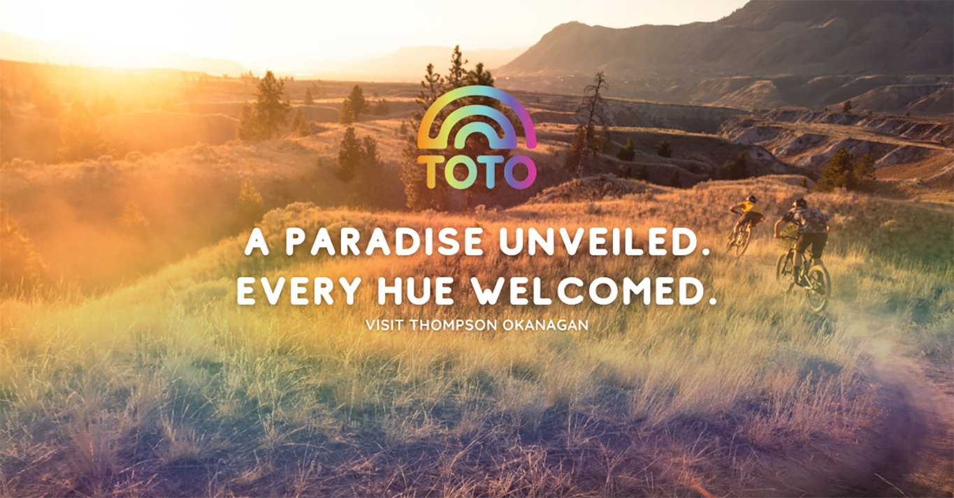 TOTO social media marketing Every Hue Welcome campaign cyclists