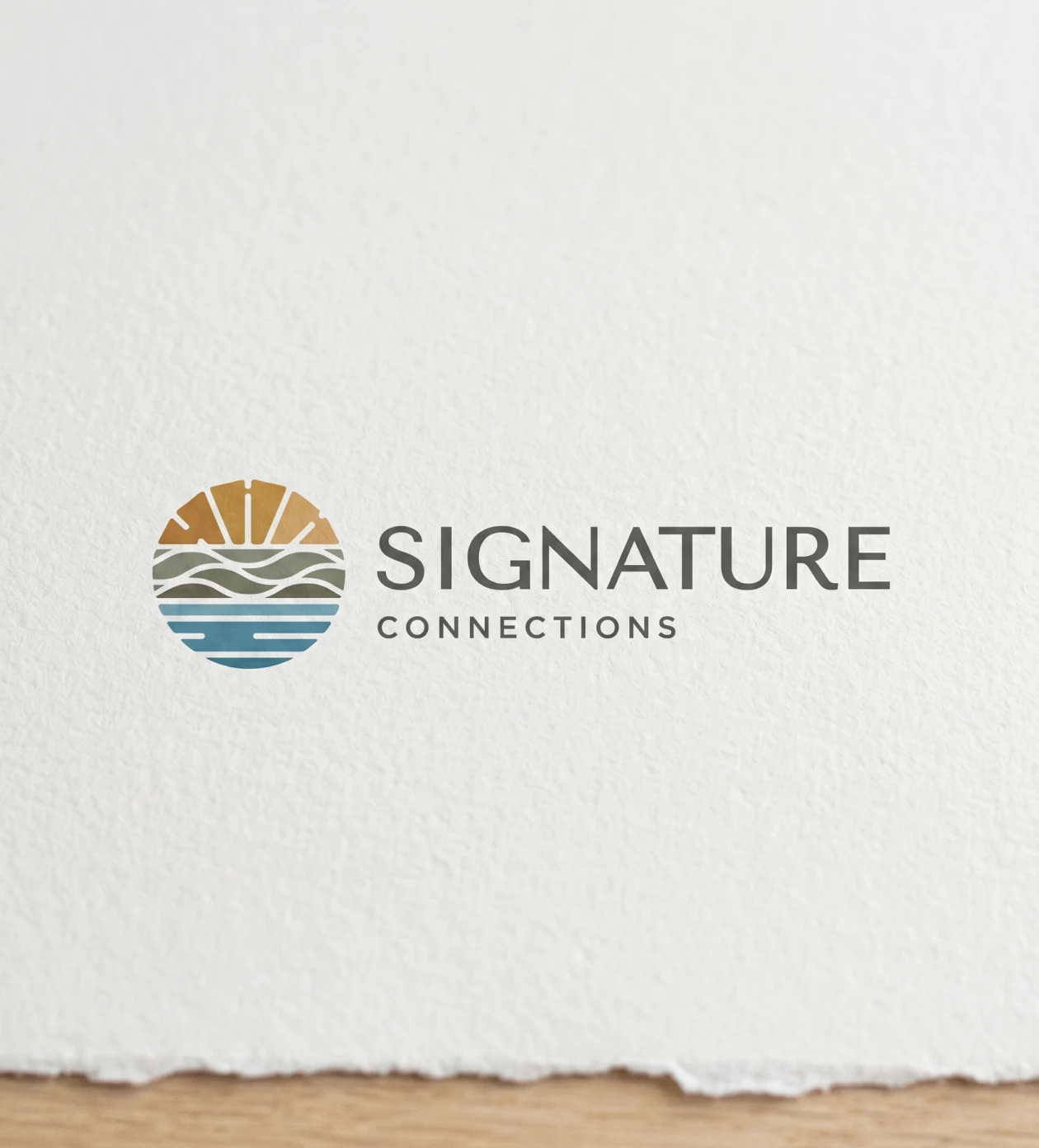 rebranded logo design for Signature Connections by Hiilite Marketing